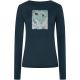 3. Longsleeve damski SUPER.NATURAL W SKI JUMP LS granatowy