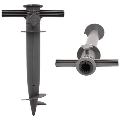 12. PODSTAWA BAZA DO PARASOLA 30x17x6CM SZARA