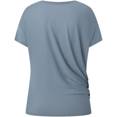 Koszulka z krótkim rękawkiem damska SUPER.NATURAL Yoga Losee Tee  szara