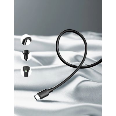 7. Kabel Ugreen US287 60116 USB-A / USB-C 2A 1m - czarny