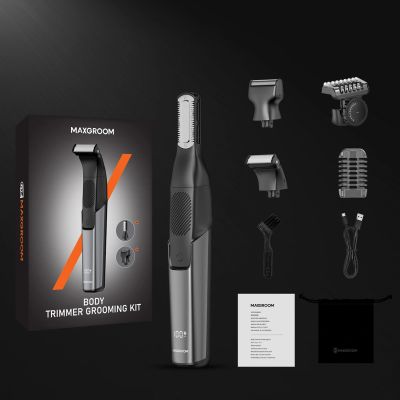 9. Trymer MAXGROOM M-319 wielofunkcyjny z wymiennymi końcówkami - czarny
