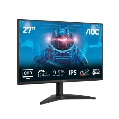 2. AOC B3 Q27B36X monitor komputerowy 68,6 cm (27") 2560 x 1440 px Quad HD LED Czarny