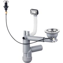 Syfon do zlewozmywaka granitowego 1-komorowego - Space-Saver ZXY 9911 5907650841593