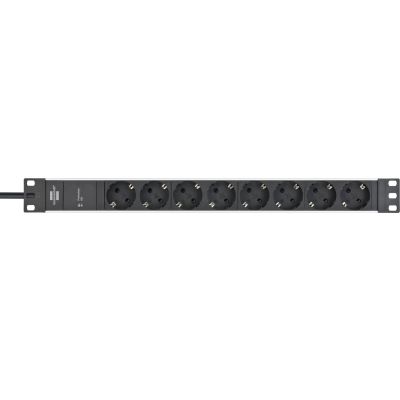 2. Brennenstuhl - SS 19.500A - Alu-Line - Listwa zasilająca 8-drożna, 2m