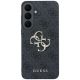 3. Etui Guess Embossed 4G Ring Classic Logo MagSafe na Samsung Galaxy S26 FE - czarne