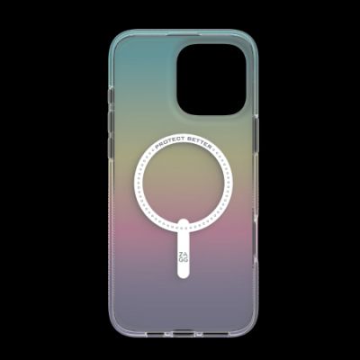 2. Etui ZAGG Milan Snap z MagSafe do iPhone 16 Pro Max - opalizujące