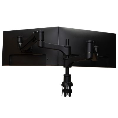 3. Uchwyt do monitorów R-Go Tools R-Go Monitorarm 0"-32" 2TFT Max.9KG Caparo 4 Gasfeder sidabrinis