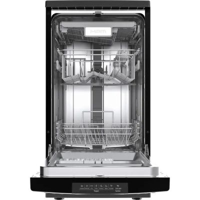 4. Zmywarka wolnostojąca MPM-45-ZMF-02 czarna, 45cm, automatyczne otwieranie, Aqua Stop