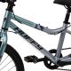 10. Rower Huffy Literide Alu 20” srebrno-turkusowy (23005W)