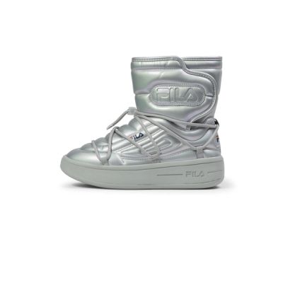 5. Fila Superbubble Boot buty zimowe botki szare damskie sportowe ocieplane