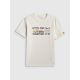5. T-shirt regular z nadrukiem męski 4F 4FRSS26TTSHM3810-11S