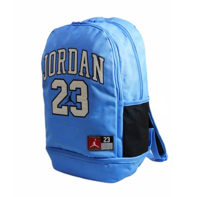 2. Plecak sportowy  Air Jordan 23 Jersey Backpack do szkoły niebieski 27L - 9A0780-B9F