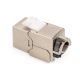 69. Moduł (gniazdo) keystone RJ45 (8P8C) kat.6A, STP,ekranowany, beznarzędziowy, stalowy, 24szt