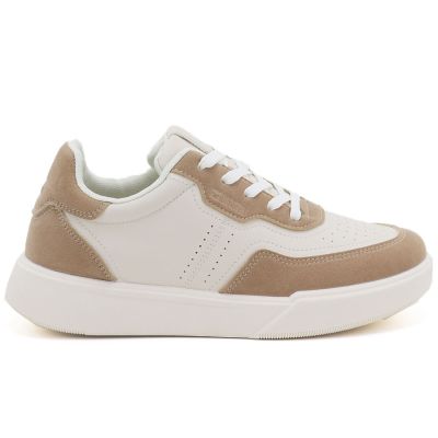 2. Półbuty sportowe damskie sneakersy kremowe Big Star UU274275