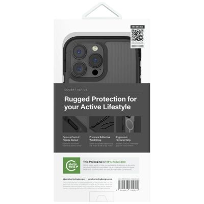 6. Etui UNIQ Combat Active Magclick Charging na iPhone 16 Pro Max - czarne