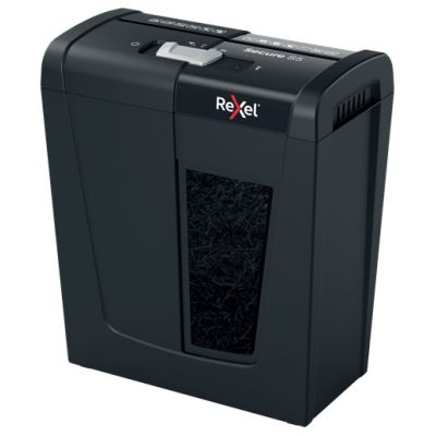4. Rexel Niszczarka Secure S5, (P-2), 5 kartek, 10 l kosz