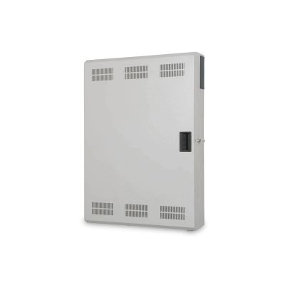 Digitus Szafa sieciowa wisząca SLIM 19" 3U rack 600x200, drzwi pełne, szary, niedzielona, złożona, 100kg
