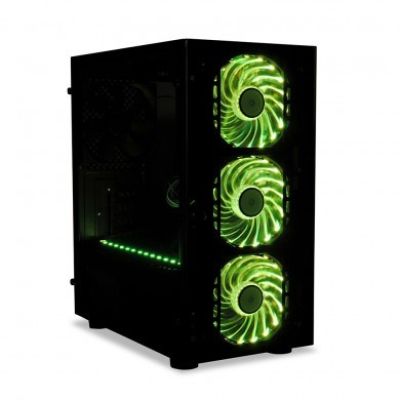 5. Obudowa IBOX MINI TOWER PASSION V4 GAMING OPV4 (Micro ATX; kolor czarny)