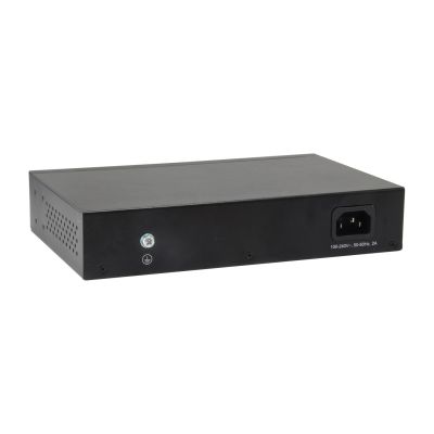 2. Przełącznik LevelOne GEP-1051 - Inteligentny - 8 x 10/100/1000 (PoE+) + 2 x Gigabit SFP - Biurko, Montaż w szafie - PoE+ (70W)