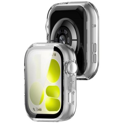 4. Etui Tech-Protect Defense na Huawei Watch Fit 5 - przezroczyste