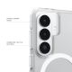 4. UAG Scout Clear Magnet - etui z wbudowanym modułem magnetycznym do Samsung Galaxy S26 (ice/white)