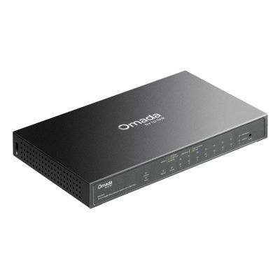 4. TP-Link Omada ES210GP przełącznik sieciowy Zarządzany L2 Gigabit Ethernet (10/100/1000) Obsługa PoE DIN rail Czarny
