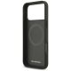 7. Etui Mercedes Leather The Move MagSafe na iPhone 17 Pro Max - beżowe