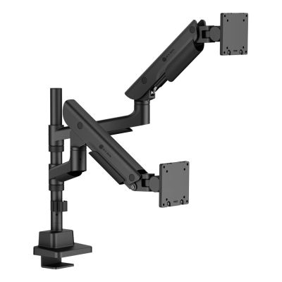7. ICY BOX IB-MS702-T uchwyt / stojak do monitorów 144,8 cm (57") Biurko Czarny