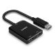 4. Lindy 38433 adapter kablowy DisplayPort 2 x HDMI