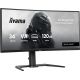 12. Monitor IIYAMA 86,4 cm (34") GCB3482WQSU-B1 21:9 2xHDMi+DP+USB-C Curv