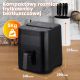 19. Extralink HOME AIR FRYER 5.2L EU SJ-520 frytkownica Pojedyńczy 5,2 l Frytkownica na gorące powietrze Czarny