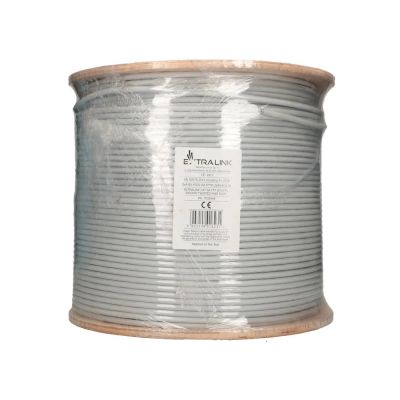 2. Extralink Kabel sieciowy skrętka CAT6A FTP (F/FTP) V2 Wewnętrzny 500M LSZH