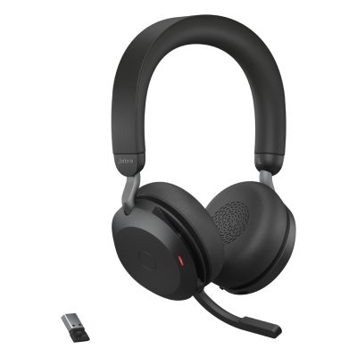 3. Słuchawki nauszne Jabra Evolve2 75 UC Stereo Link380c