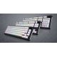 8. HATOR Skyfall Wireless 65 klawiatura Gaming USB + RF Wireless + Bluetooth QWERTY US English Czarny, Biały