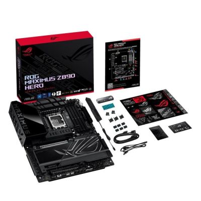 14. ASUS ROG MAXIMUS Z890 HERO Intel Z890 LGA 1851 (Socket V1) ATX