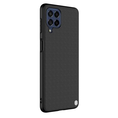 3. Nillkin Textured Case wytrzymałe wzmocnione etui z żelową ramką i nylonem na tyle Samsung Galaxy M53 5G czarny