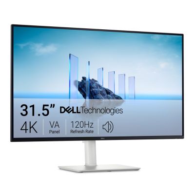 7. DELL Plus S3225QS monitor komputerowy 80 cm (31.5") 3840 x 2160 px 4K Ultra HD LCD Srebrny