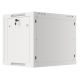 11. Szafa instalacyjna Rack wisząca 19" 9U 600x450 szara drzwi metalowe LANBERG (Flat Pack)