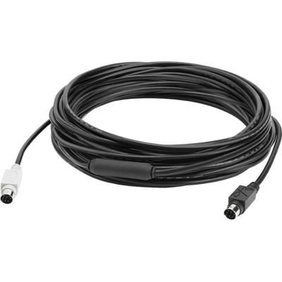 3. Logitech GROUP 10m Extender Cable kabel PS/2 6-p Mini-DIN Czarny
