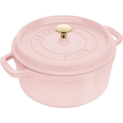 STAUB LA COCOTTE Garnek żeliwny okrągły 2.6 ltr, różowy