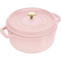STAUB LA COCOTTE Garnek żeliwny okrągły 2.6 ltr, różowy