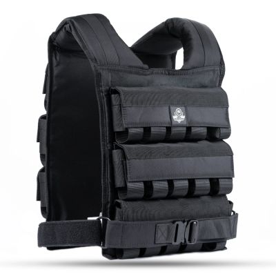 19. Kamizelka treningowa obciążeniowa 20 kg z bloczkami W20B | DBX Bushido