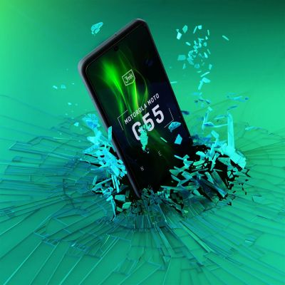 21. Szkło hartowane 3mk HardGlass Max Lite Black na Motorola Moto G55 5G