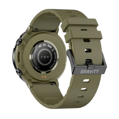 6. Smartwatch Gravity GT21-7 + Czarny Pasek Silikonowy