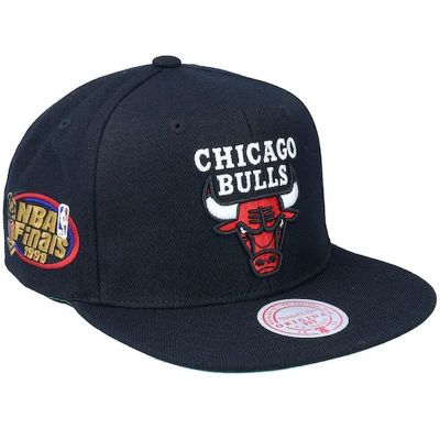2. Mitchell &amp; Ness czapka z daszkiem NBA Chicago Bulls Top Spot Snapback Hwc Bulls HHSS2976-CBUYYPPPBLCK
