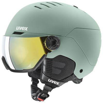 Kask narciarski UVEX Wanted Visor 58-61cm L zielony