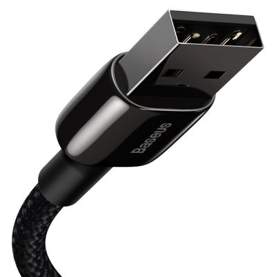9. Baseus Tungsten kabel USB - Lightning 2,4 A 2 m czarny (CALWJ-A01)