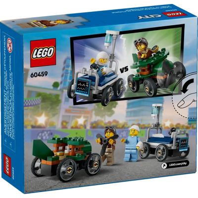 2. LEGO CITY 60459 Samolot kontra łóżko szpitalne