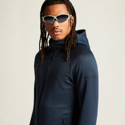 9. Męska Kurtka polarowa ADV EXPLORE POWER FLEECE HOOD JKT M