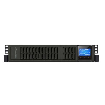 2. UPS RACK POWERWALKER VFI 3000 CRS ON-LINE 3000VA 4X IEC C13 USB-B RS-232 LCD ŁADOWARKA 6A 2U